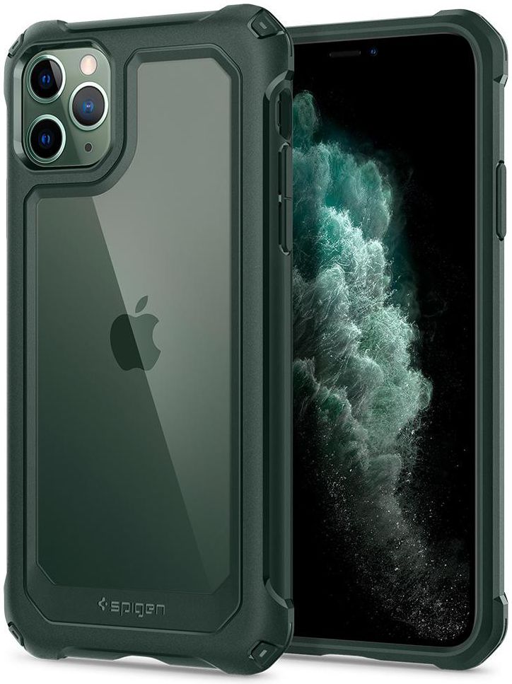 Spigen Gauntlet Apple iPhone 11 Pro Hoesje Groen afbeelding 1