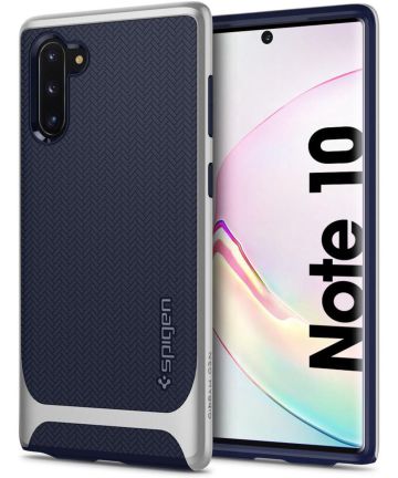 Spigen Neo Hybrid Samsung Galaxy Note 10 Hoesje Arctic Zilver Hoesjes