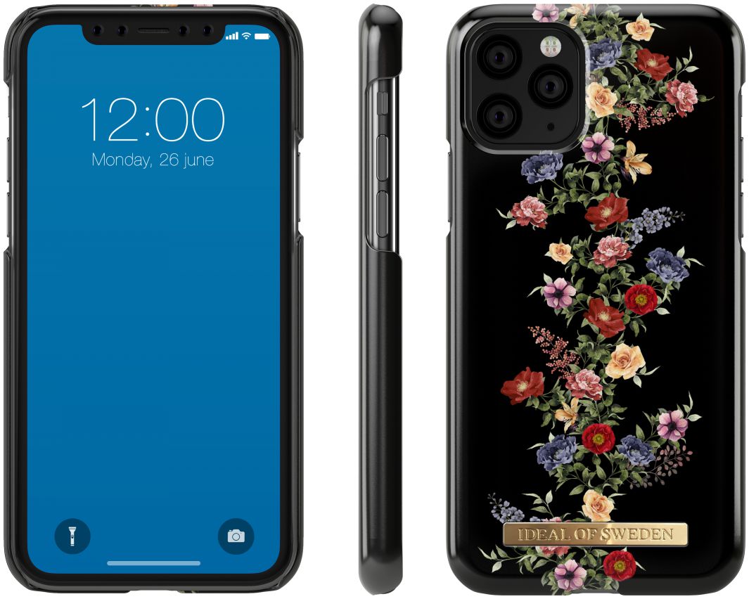 iDeal of Sweden Fashion Apple iPhone 11 Pro Hoesje Dark Floral afbeelding 2