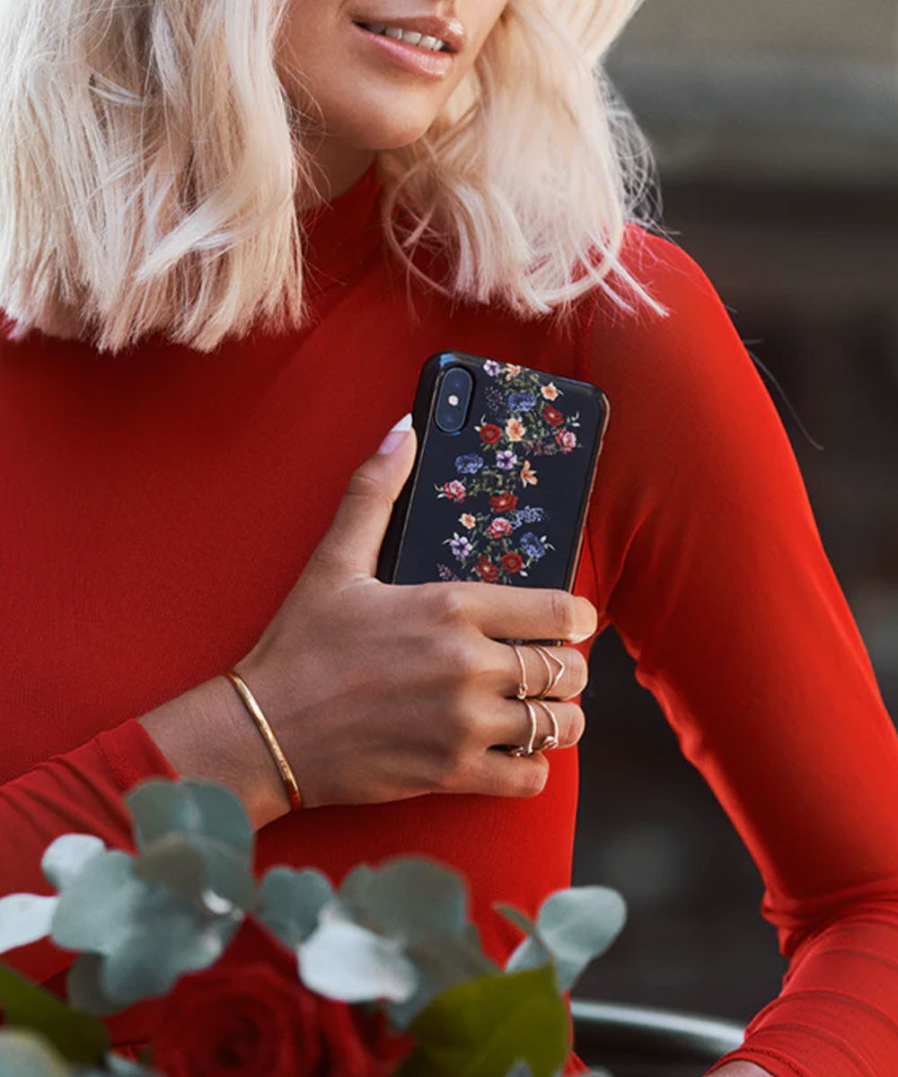 iDeal of Sweden Fashion Apple iPhone 11 Pro Hoesje Dark Floral afbeelding 3