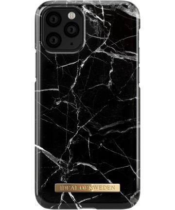 iDeal of Sweden Fashion Apple iPhone 11 Pro Fashion Black Marble Hoesjes