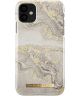 iDeal of Sweden Fashion Apple iPhone 11 Hoesje Sparkle Greige Marble
