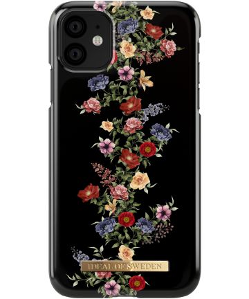 iDeal of Sweden Fashion Apple iPhone 11 Hoesje Dark Floral Hoesjes