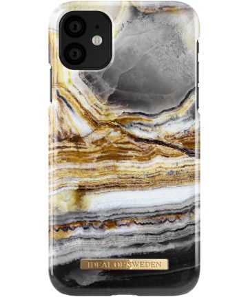 iDeal of Sweden Fashion Apple iPhone 11 Hoesje Outer Space Marble Hoesjes