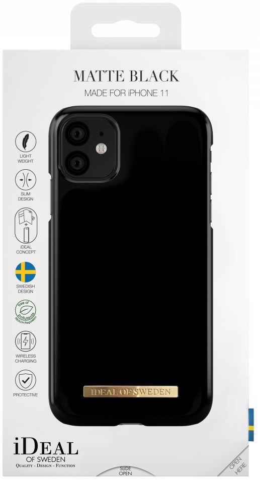 iDeal of Sweden Fashion Apple iPhone 11 Hoesje Matte Zwart afbeelding 5