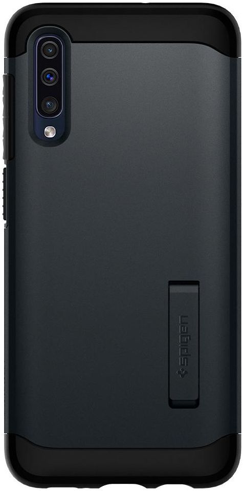 Spigen Slim Armor Case Samsung Galaxy A50 Hoesje Metal Slate afbeelding 3
