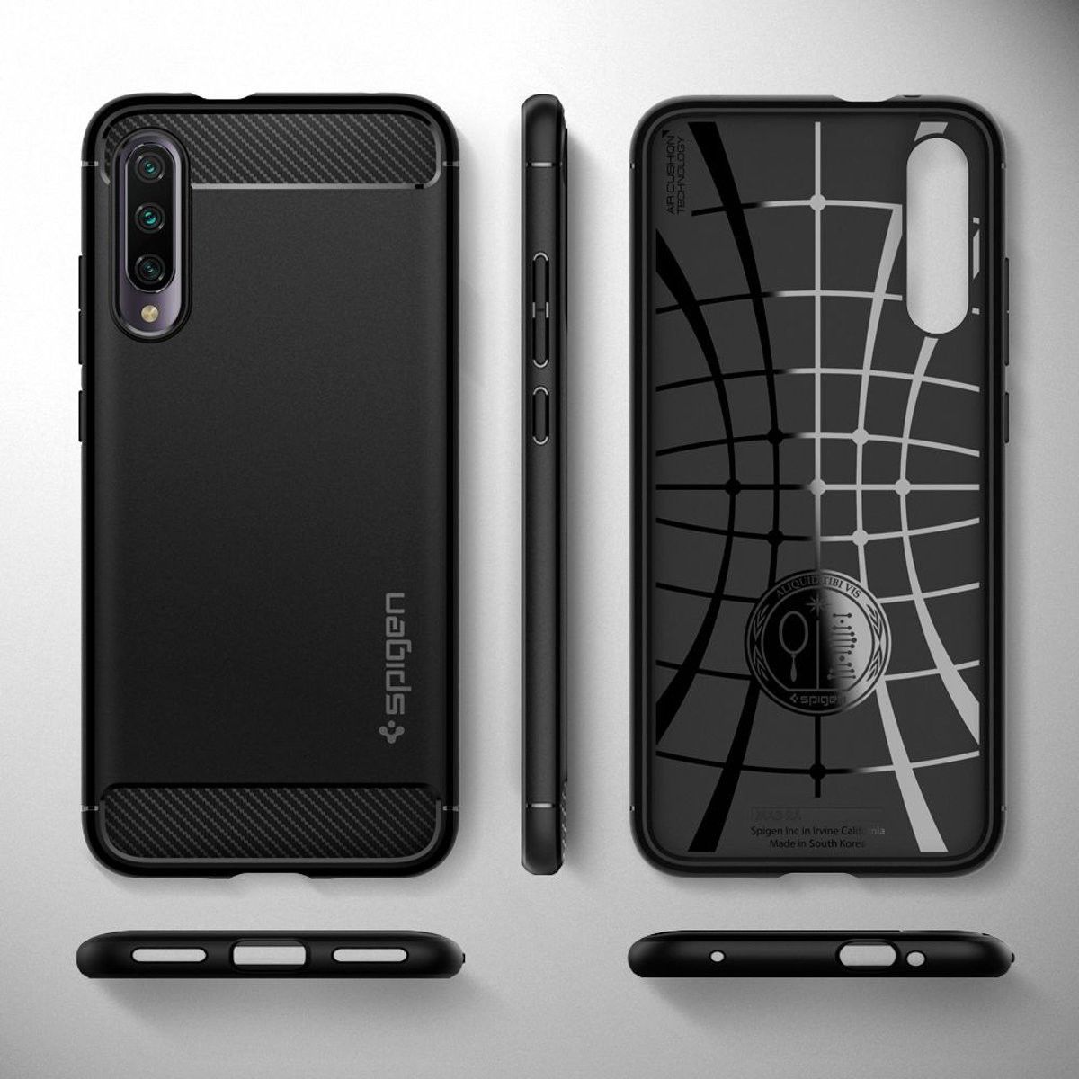 Spigen Rugged Armor Xiaomi Mi A3 Zwart afbeelding 8