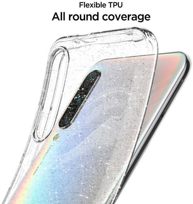 Spigen Liquid Crystal Xiaomi Mi A3 Glitter Transparant afbeelding 3