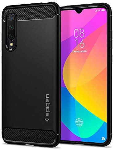 Spigen Rugged Armor Xiaomi Mi 9 Lite Zwart afbeelding 1
