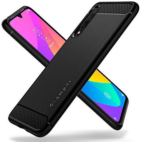 Spigen Rugged Armor Xiaomi Mi 9 Lite Zwart afbeelding 2