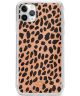 Mobilize Gelly Wallet Zipper iPhone 11 Pro Max Hoesje Olive Leopard