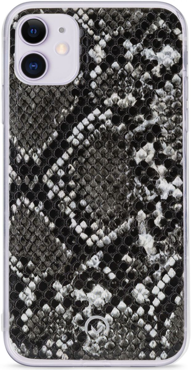 Mobilize Gelly Wallet Zipper Apple iPhone 11 Hoesje Black Snake afbeelding 3