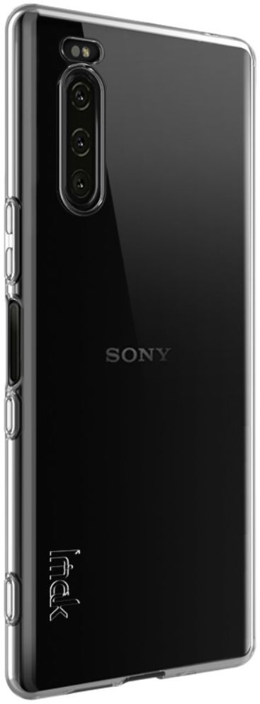 IMAK UX-5 Series Sony Xperia 5 Hoesje Flexibel en Dun TPU Transparant afbeelding 4