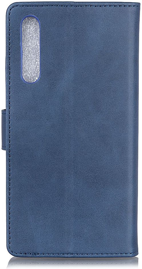 Sony Xperia 5 Portemonnee Hoesje Mat Blauw afbeelding 2