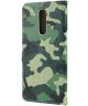 Sony Xperia 1 Portemonnee Hoesje met Camouflage Print