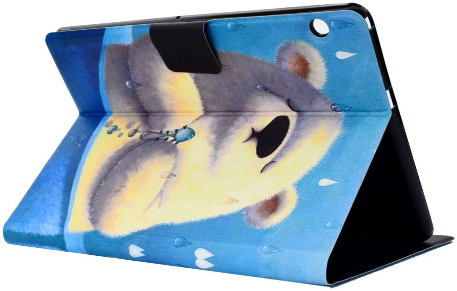 Huawei MediaPad T3 (10) Portemonnee Hoes met Ijsbeer Print afbeelding 4