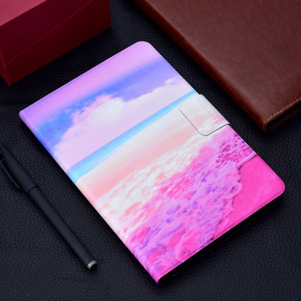 Huawei MediaPad T3 (10) Portemonnee Hoes met Strand Print afbeelding 8
