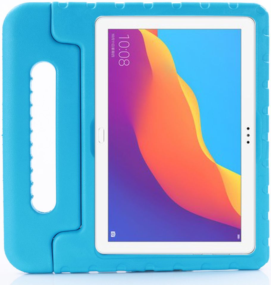 Huawei MediaPad T5 (10) Kinder Tablethoes met Handvat Blauw afbeelding 1