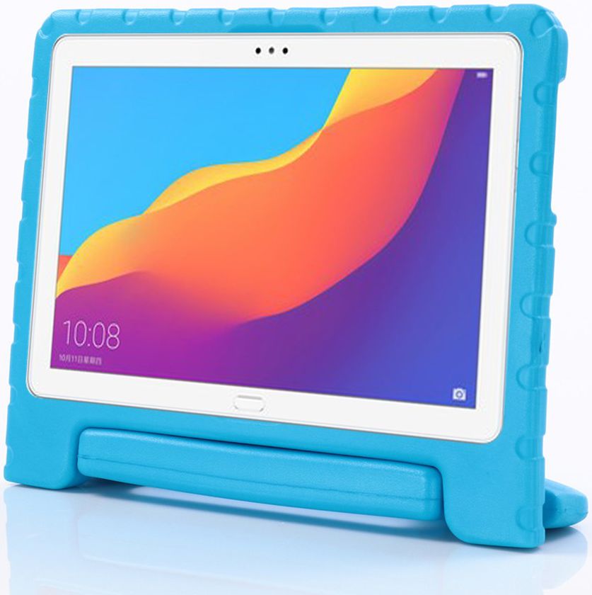 Huawei MediaPad T5 (10) Kinder Tablethoes met Handvat Blauw afbeelding 5