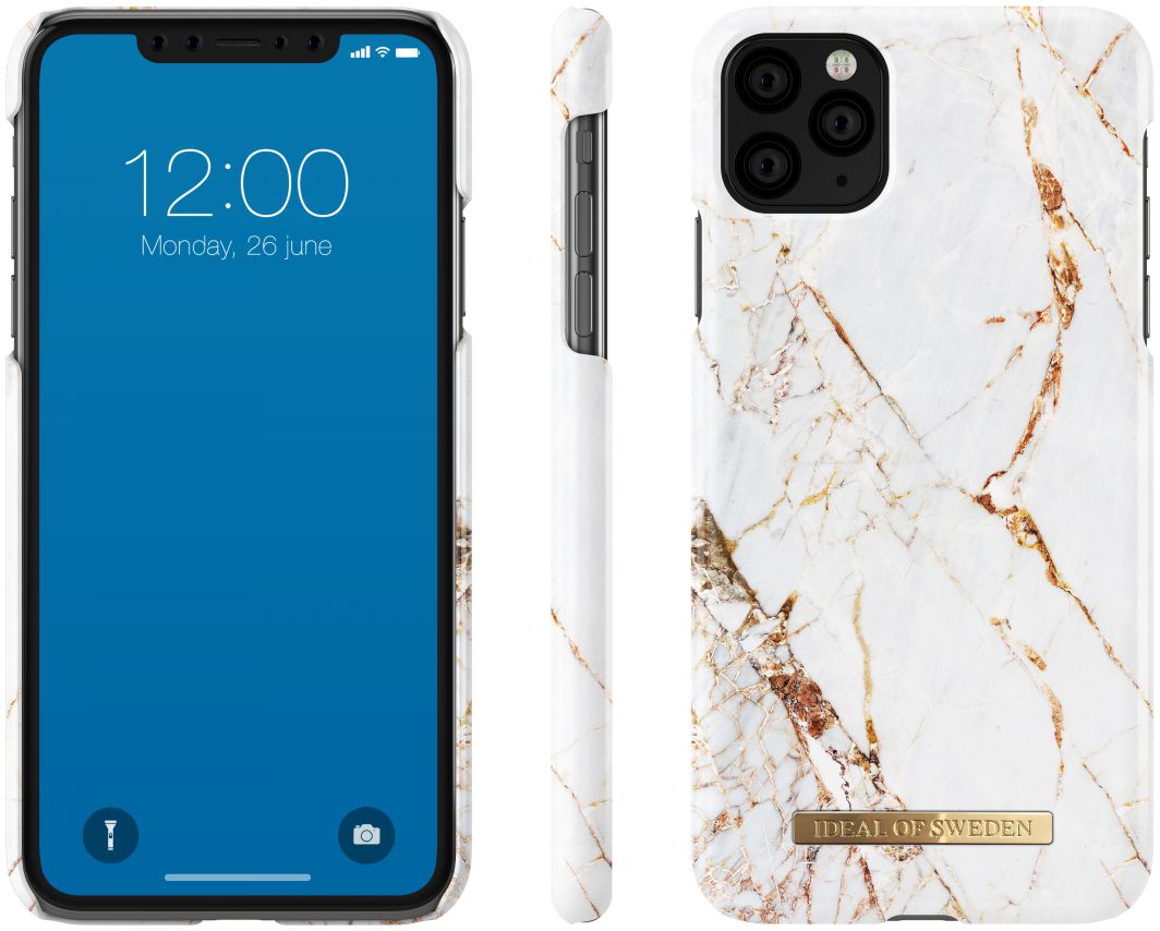 iDeal of Sweden Apple iPhone 11 Pro Max Fashion Hoesje Carrara Gold afbeelding 4