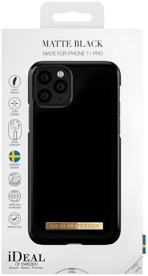 iDeal of Sweden Apple iPhone 11 Pro Fashion Hoesje Matte Zwart afbeelding 3