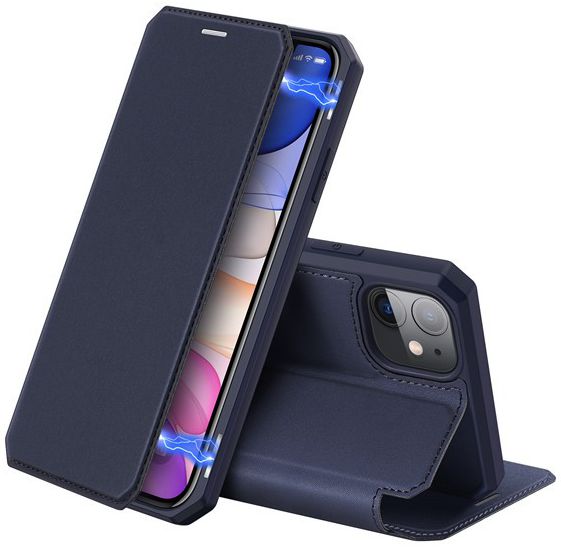 Dux Ducis Skin X Series Apple iPhone 11 Hoesje Blauw afbeelding 1