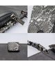 Mobilize Gelly Wallet Zipper Samsung Galaxy A40 Hoesje Black Snake