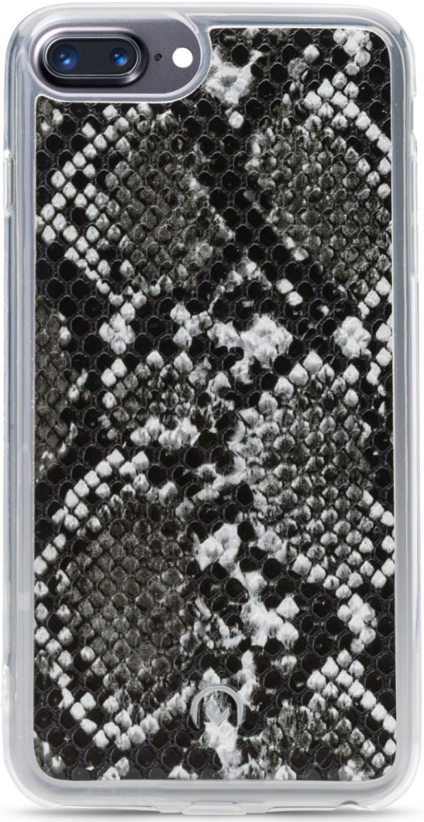 Mobilize Gelly Wallet Zipper iPhone 8 Plus/ 7 Plus Hoesje Black Snake afbeelding 3