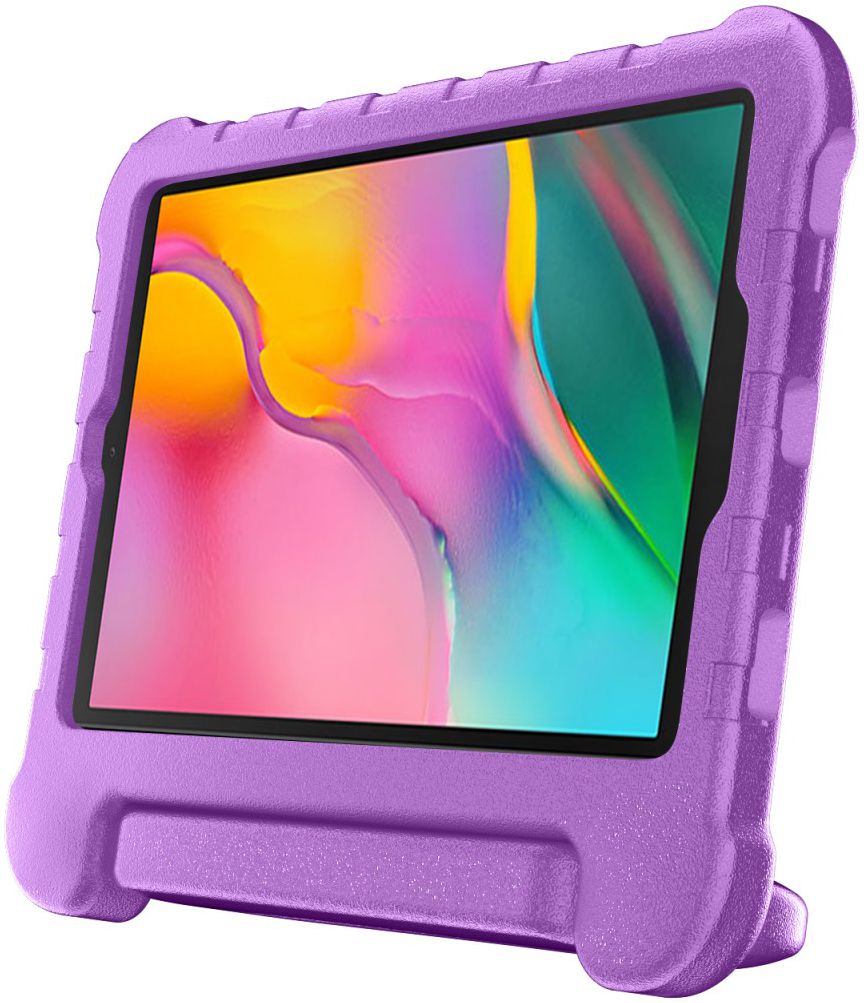 Samsung Galaxy Tab A 10.1 (2019) Kindvriendelijke Tablethoes Paars afbeelding 2