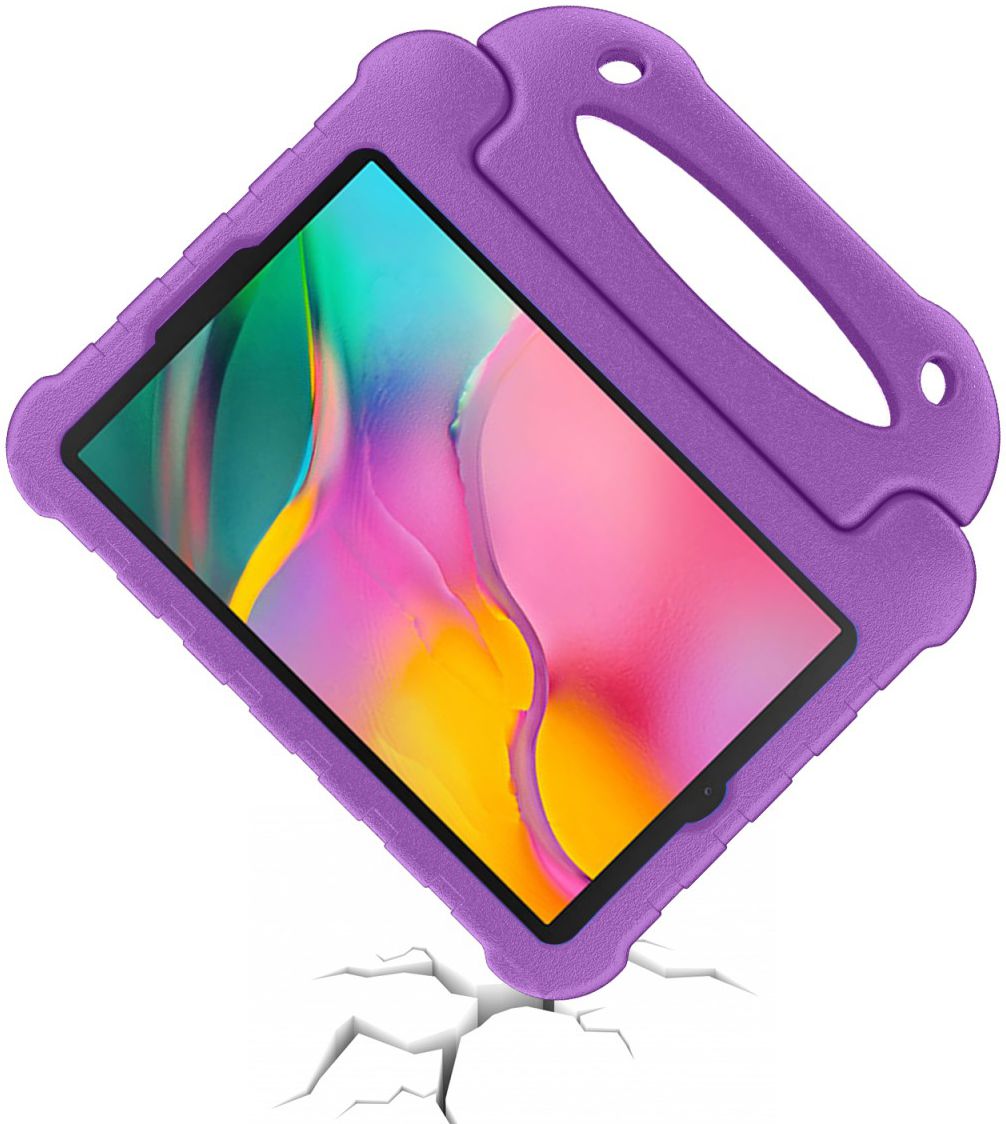 Samsung Galaxy Tab A 10.1 (2019) Kindvriendelijke Tablethoes Paars afbeelding 7