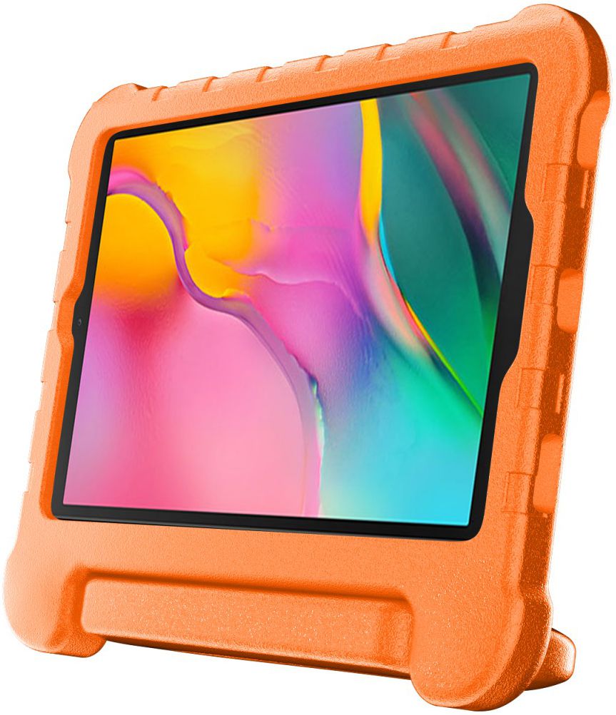 Samsung Galaxy Tab A 10.1 (2019) Kindvriendelijke Tablethoes Oranje afbeelding 2