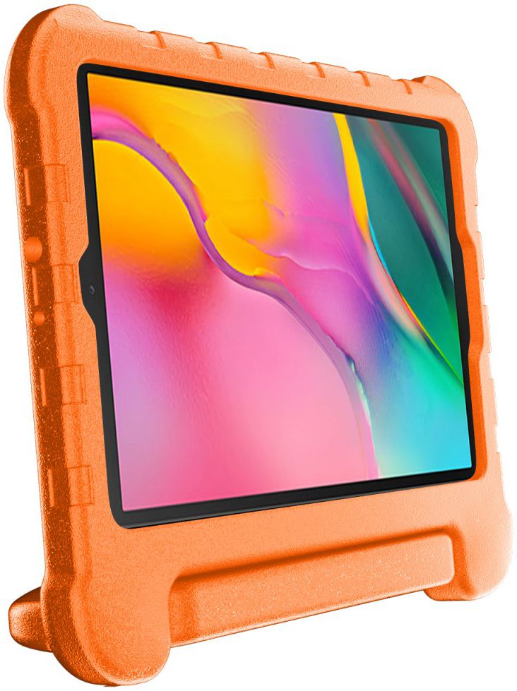 Samsung Galaxy Tab A 10.1 (2019) Kindvriendelijke Tablethoes Oranje afbeelding 3