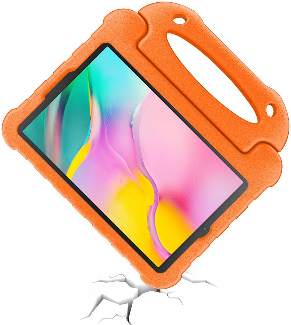 Samsung Galaxy Tab A 10.1 (2019) Kindvriendelijke Tablethoes Oranje afbeelding 7