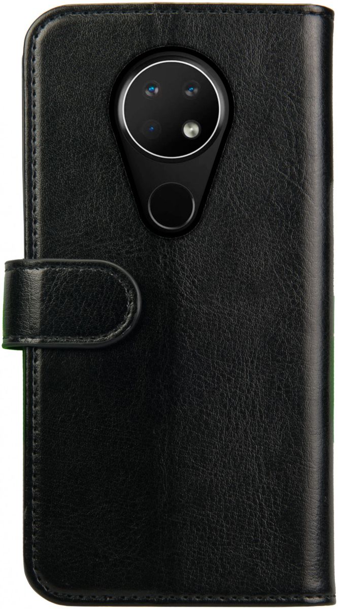 Rosso Element Nokia 6.2/ Nokia 7.2 Hoesje Book Cover Zwart afbeelding 2