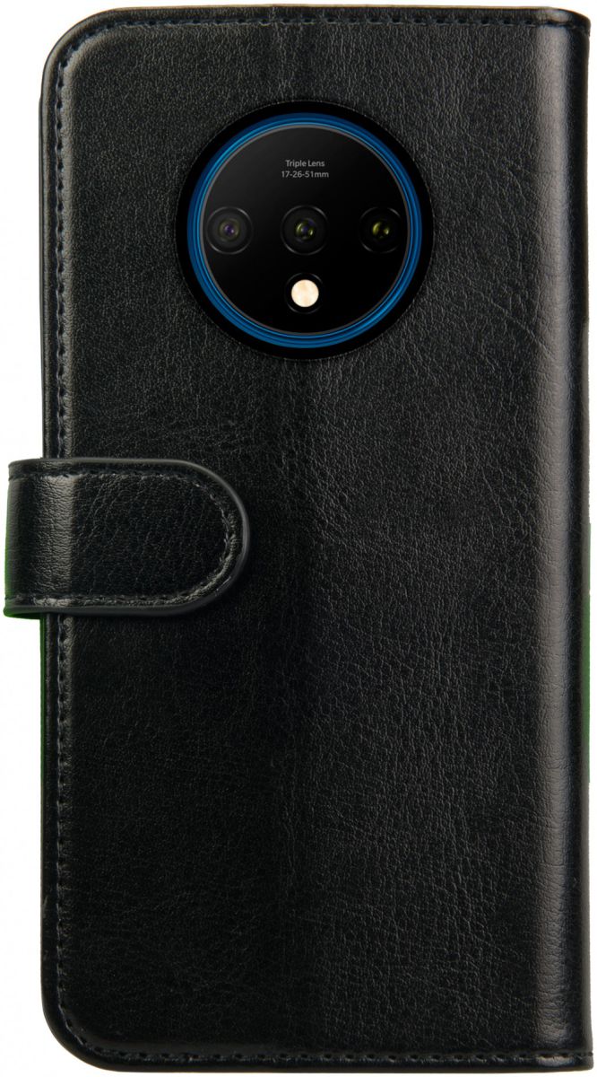 Rosso Element OnePlus 7T Hoesje Book Cover Zwart afbeelding 2
