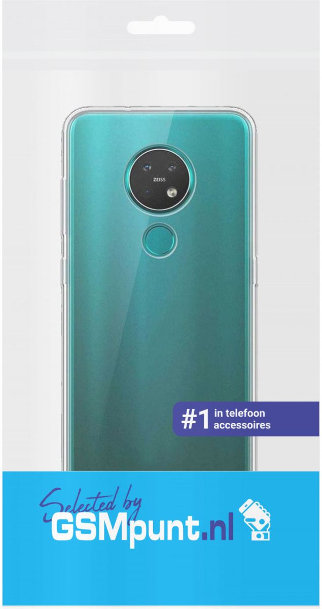 Nokia 6.2/Nokia 7.2 Hoesje Dun TPU Transparant afbeelding 3
