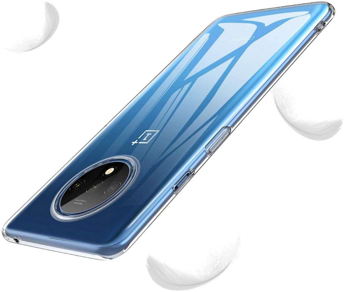 OnePlus 7T Hoesje Dun TPU Transparant afbeelding 2