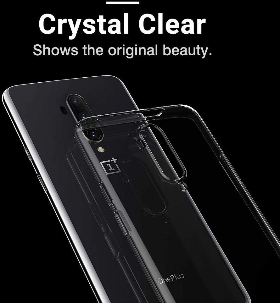 OnePlus 7T Pro Hoesje Dun TPU Transparant afbeelding 4