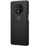 Originele OnePlus 7T Protective Case Karbon Zwart