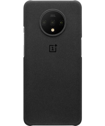 Originele OnePlus 7T Protective Case Sandstone Zwart Hoesjes