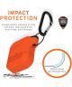 Urban Armor Gear Apple AirPods Hoesje Siliconen Oranje/Zwart