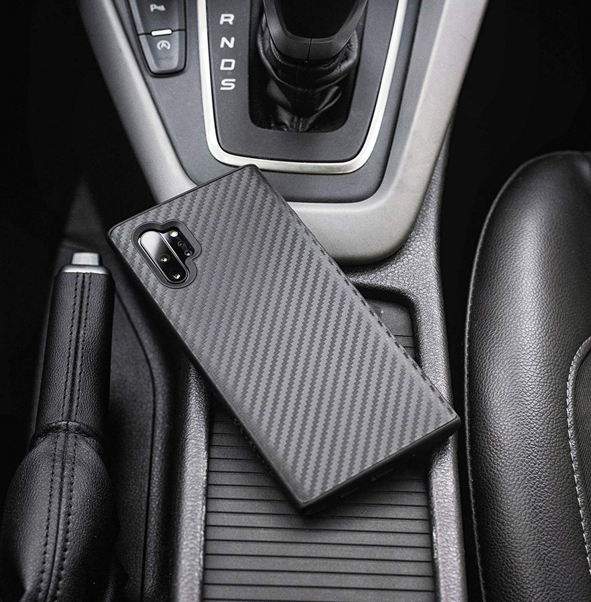 RhinoShield SolidSuit Samsung Galaxy Note 10 Plus Hoesje Carbon Zwart afbeelding 6
