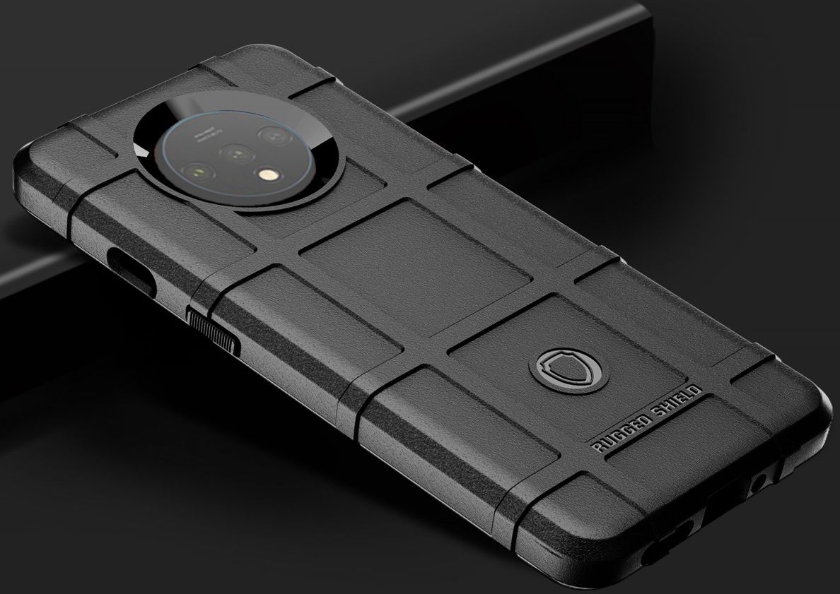 OnePlus 7T Anti-Shock TPU Backcover Zwart afbeelding 2