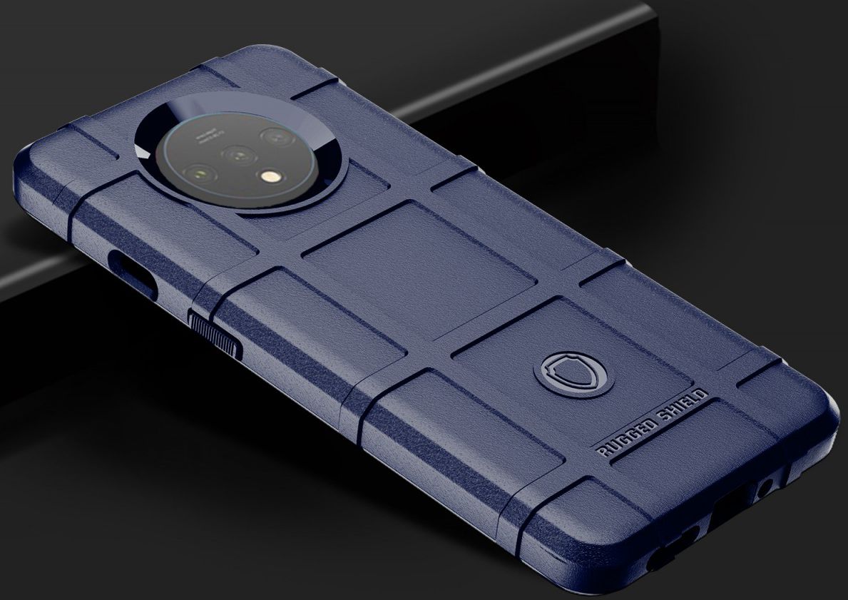 OnePlus 7T Anti-Shock TPU Backcover Blauw afbeelding 2