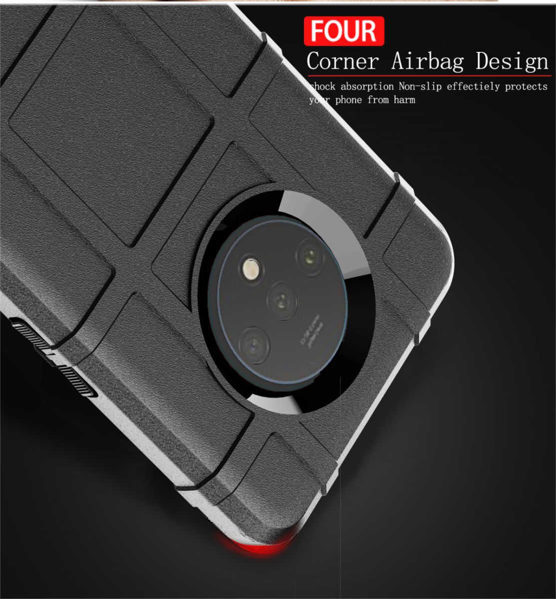 OnePlus 7T Anti-Shock TPU Backcover Blauw afbeelding 6