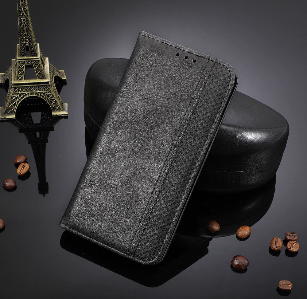 Google Pixel 4 Vintage Portemonnee Hoesje Zwart afbeelding 7