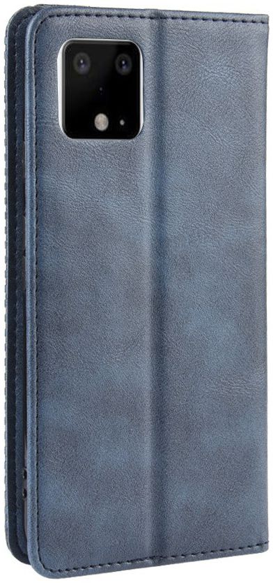 Google Pixel 4 Vintage Portemonnee Hoesje Blauw afbeelding 5