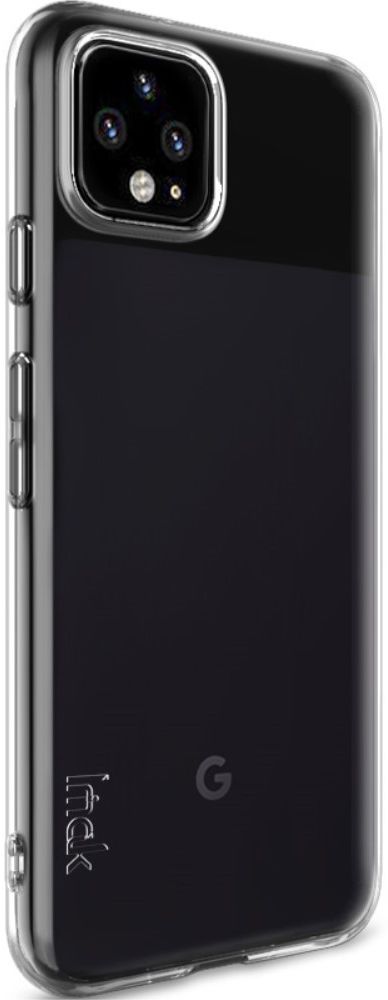 IMAK UX-5 Series Google Pixel 4 Hoesje Flexibel en Dun TPU Transparant afbeelding 4