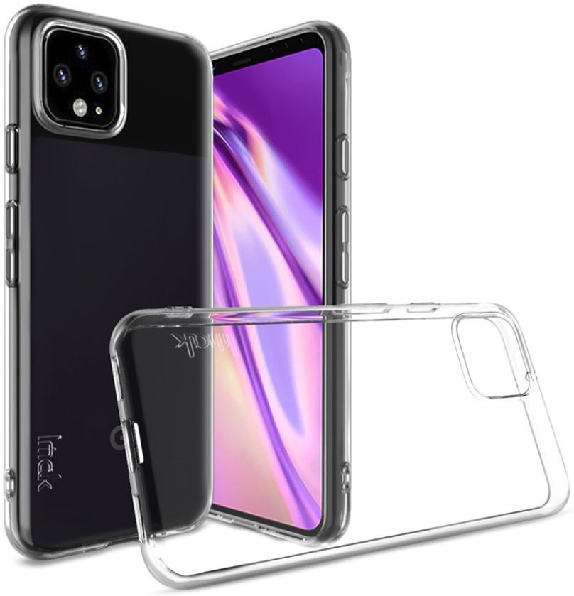 IMAK UX-5 Series Google Pixel 4 XL Hoesje Flexibel TPU Transparant afbeelding 2