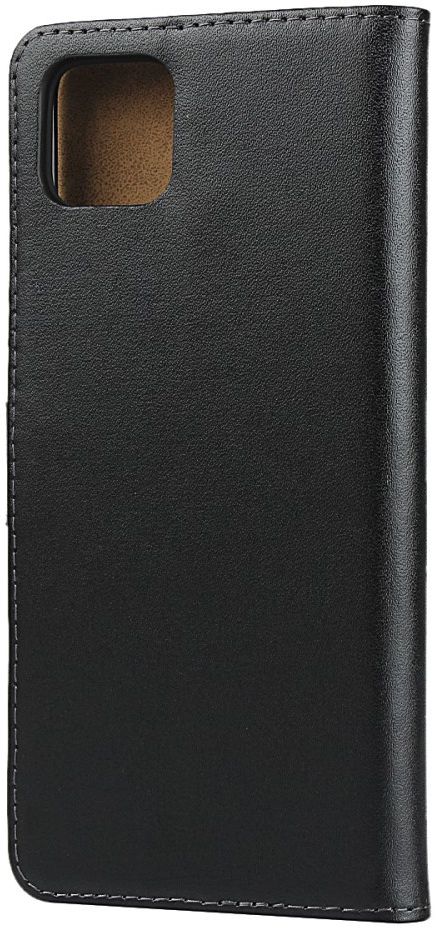Google Pixel 4 XL Lederen Portemonnee Hoesje Zwart afbeelding 4